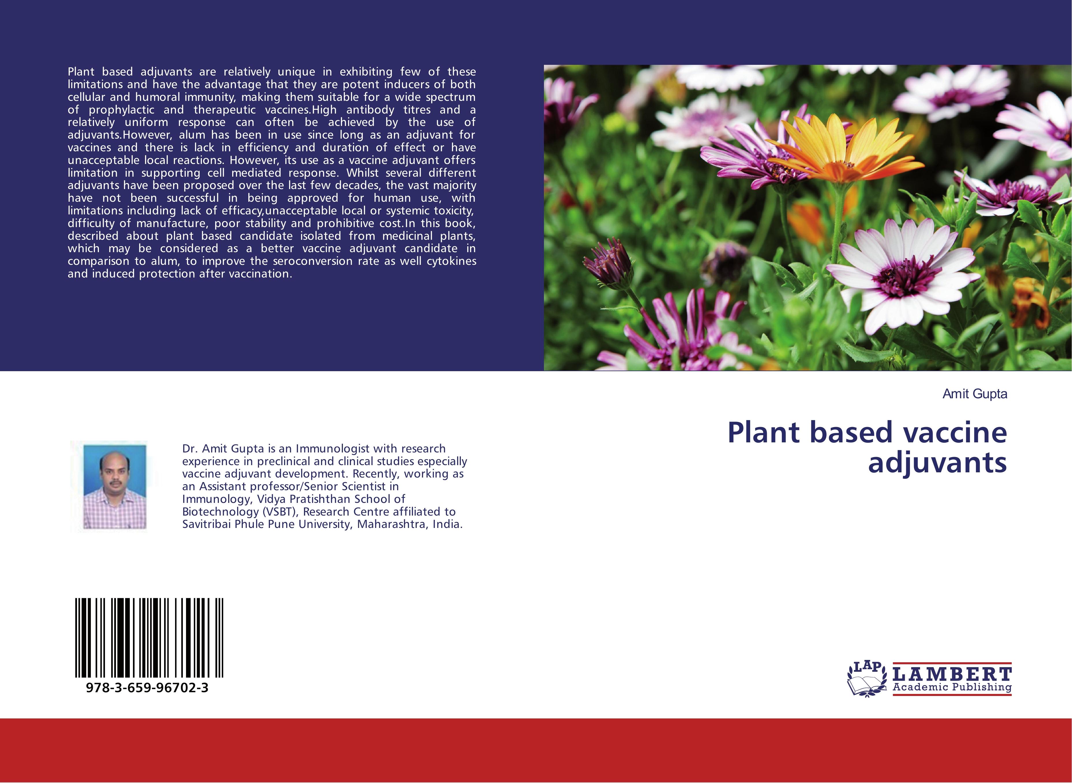 Vorderes Coverbild Plant based vaccine adjuvants