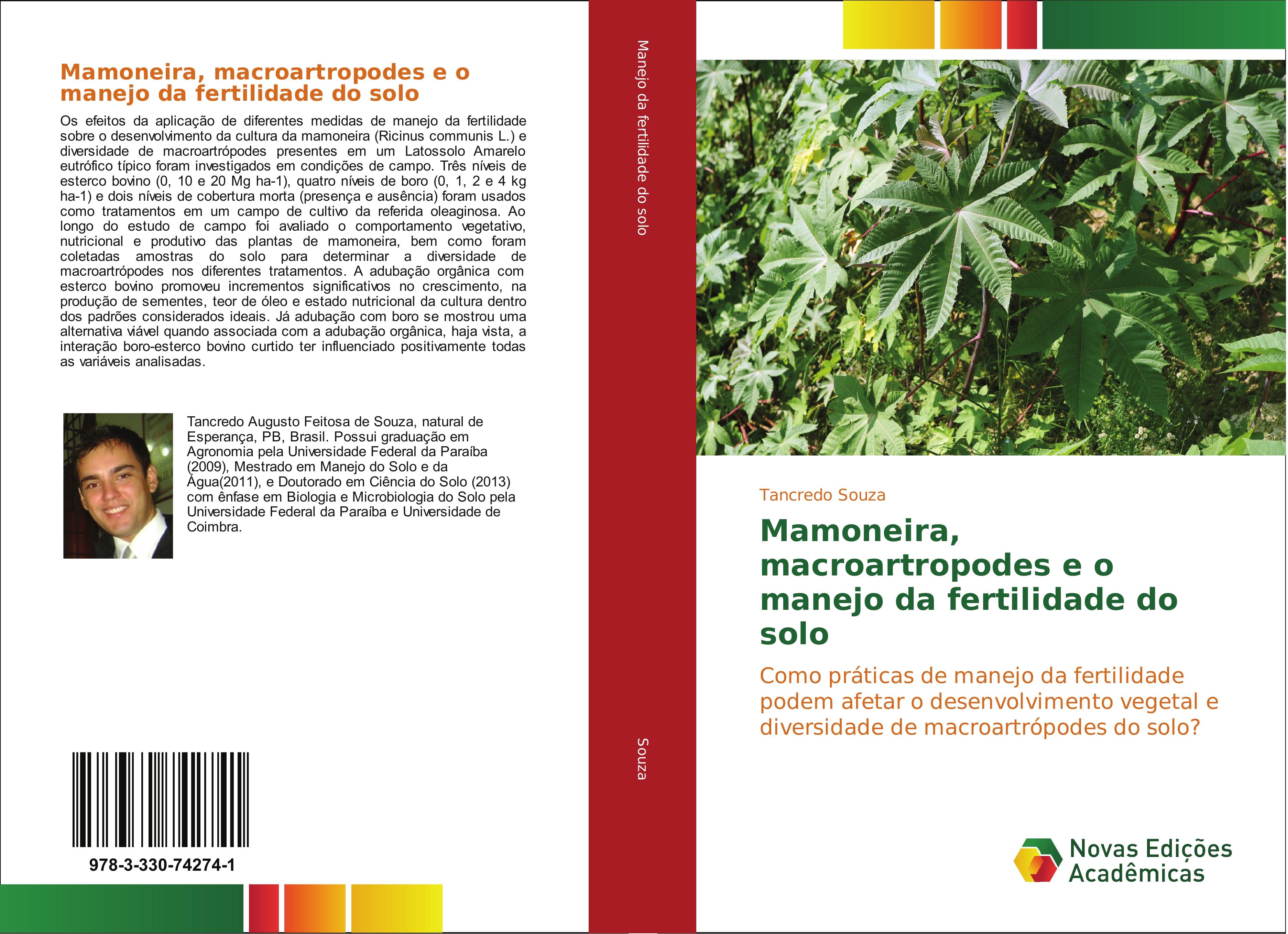Vorderes Coverbild Mamoneira, macroartropodes e o manejo da fertilidade do solo