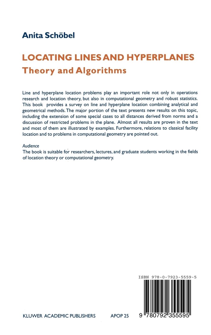 Rückseitencover Locating Lines and Hyperplanes