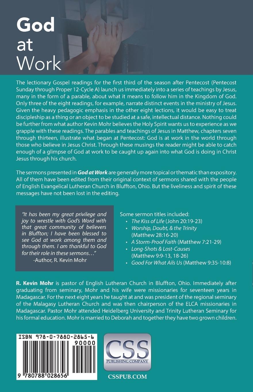 Rückseitencover God At Work