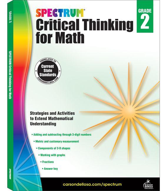 Vorderes Coverbild Spectrum Critical Thinking for Math, Grade 2