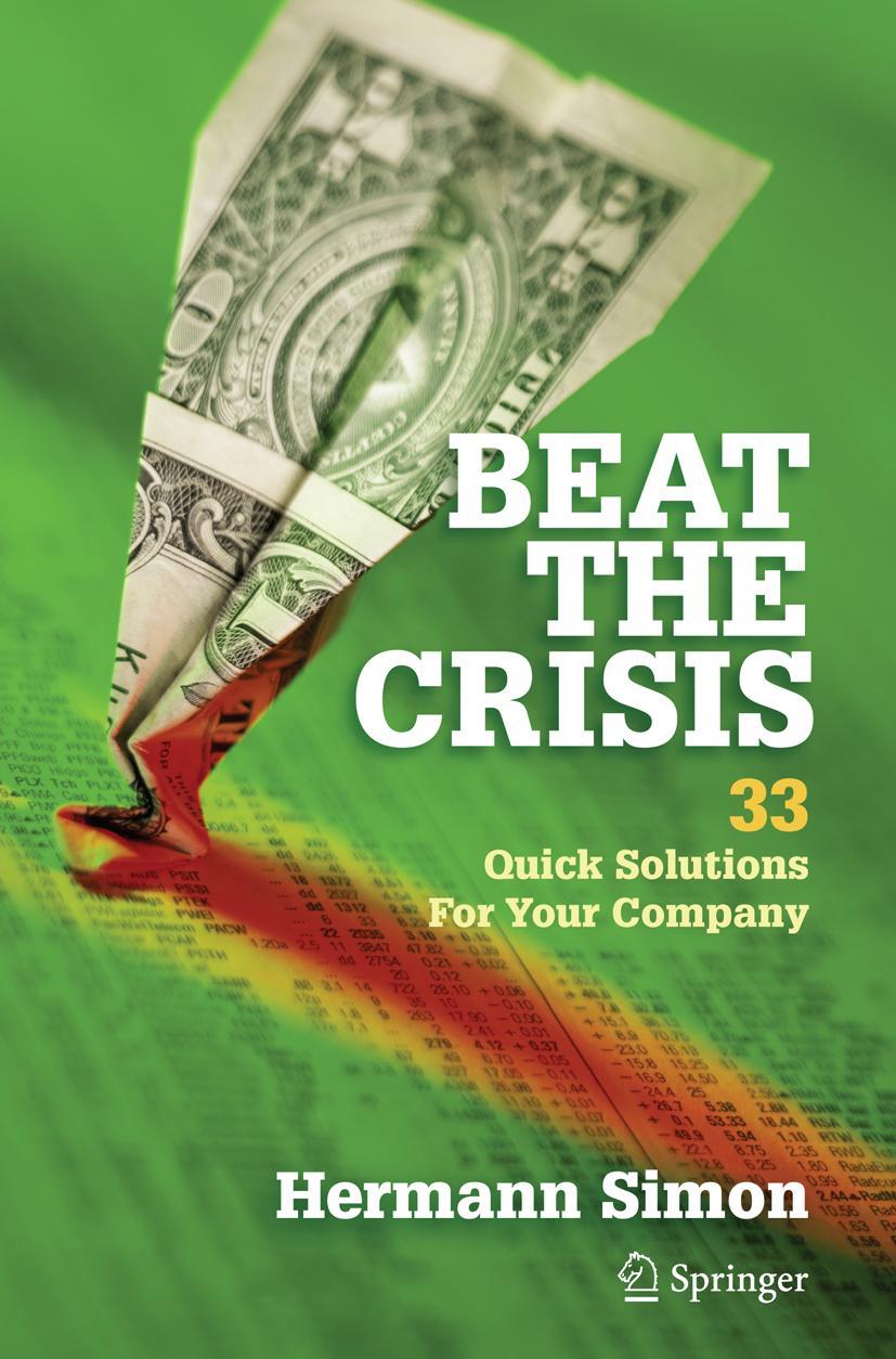 Vorderes Coverbild Beat the Crisis: 33 Quick Solutions for Your Company