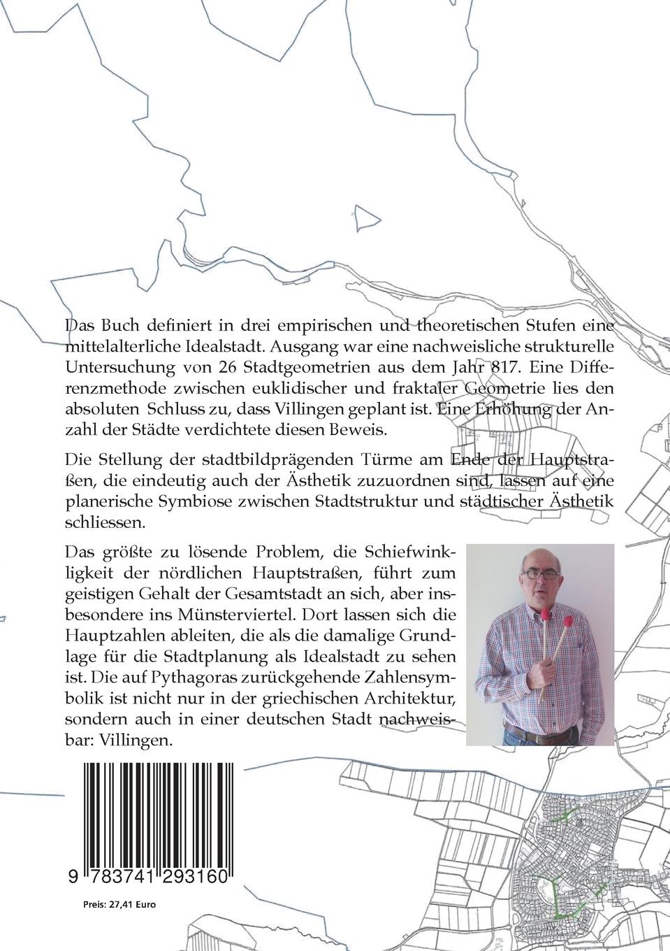 Rückseitencover Die mittelalterliche Idealstadt Villingen