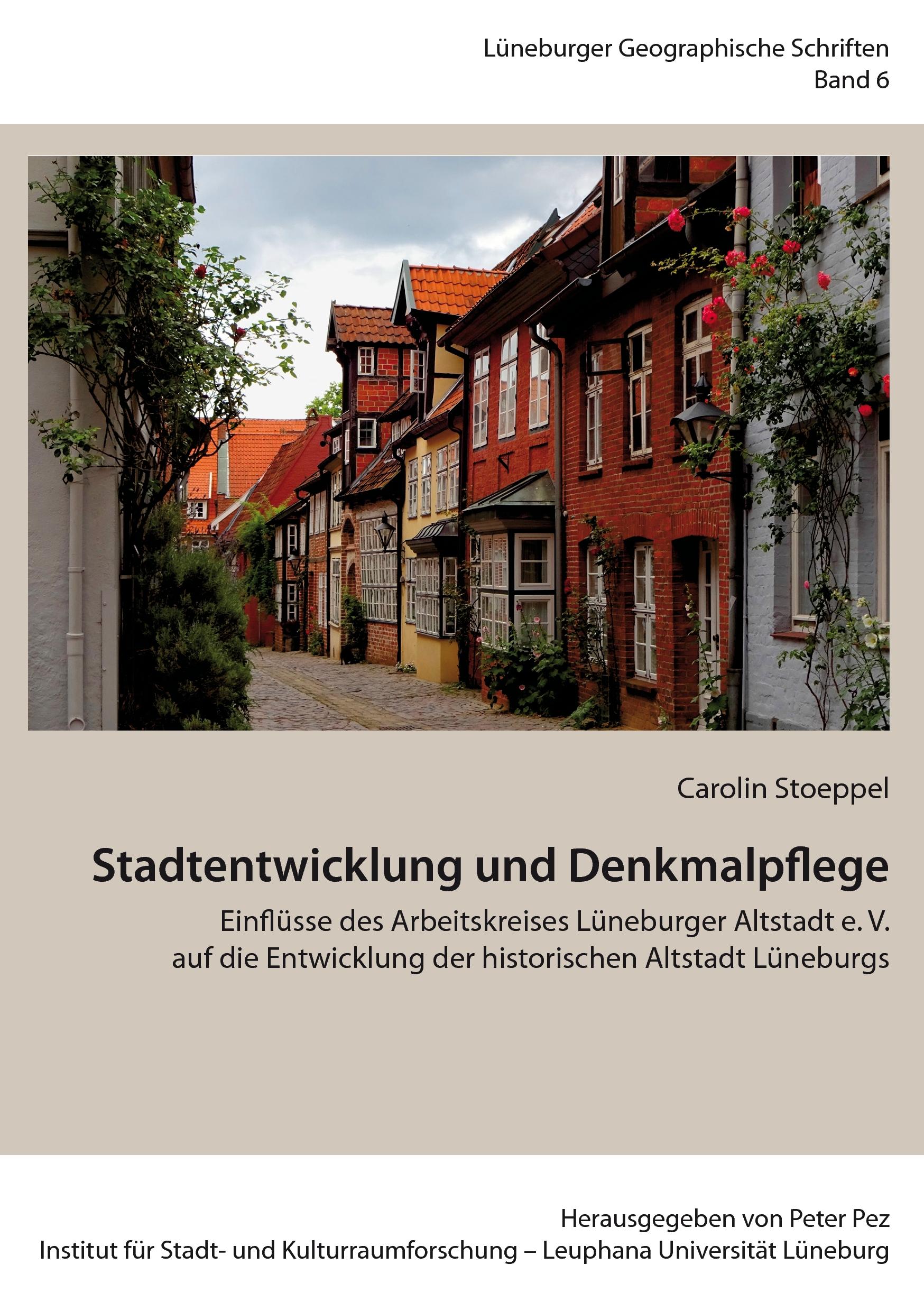 Vorderes Coverbild Stadtentwicklung und Denkmalpflege