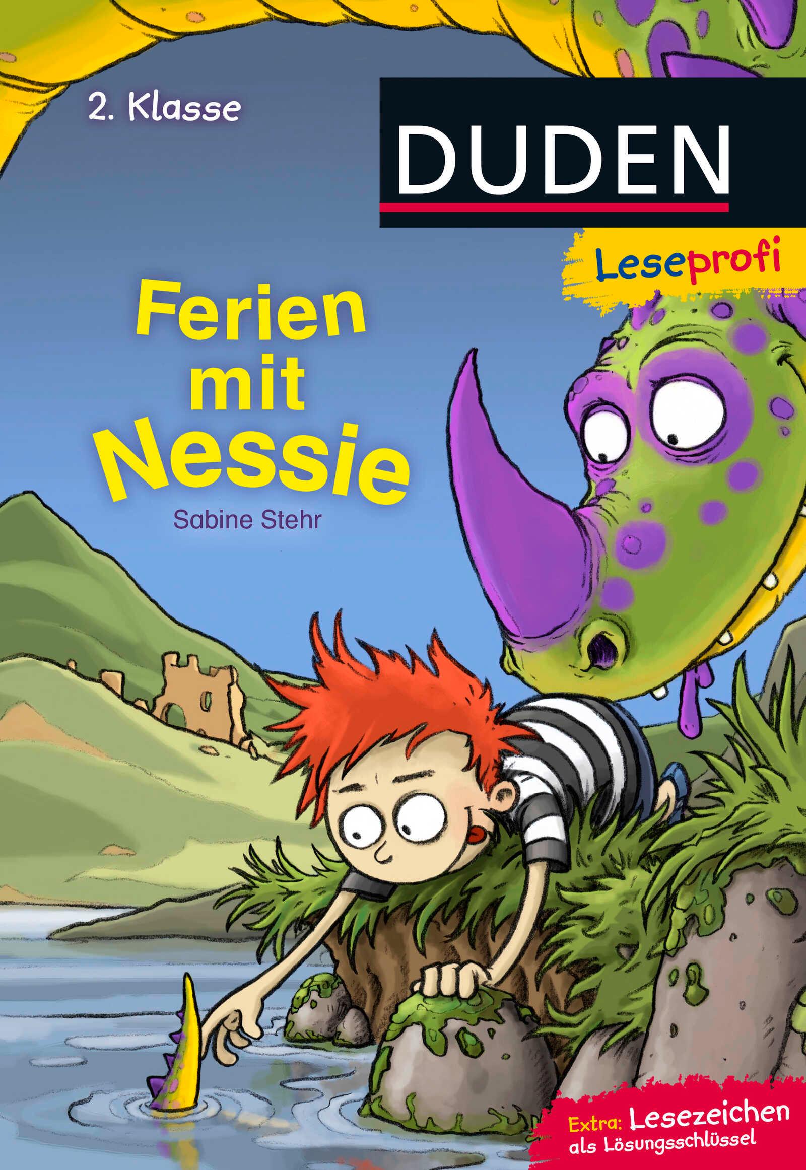 Vorderes Coverbild Leseprofi - Ferien mit Nessie, 2. Klasse