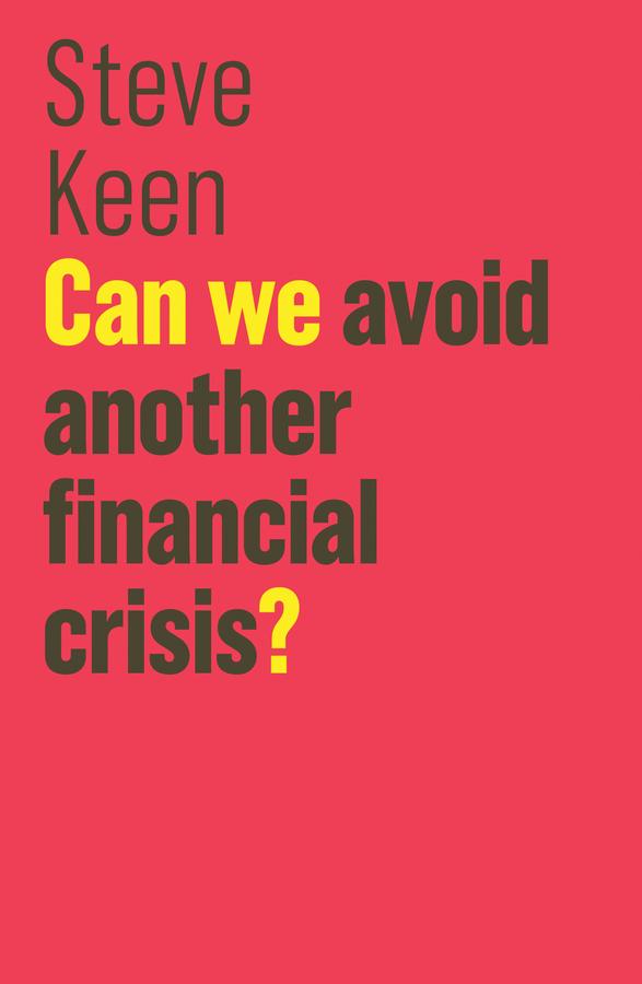 Vorderes Coverbild Can We Avoid Another Financial Crisis?
