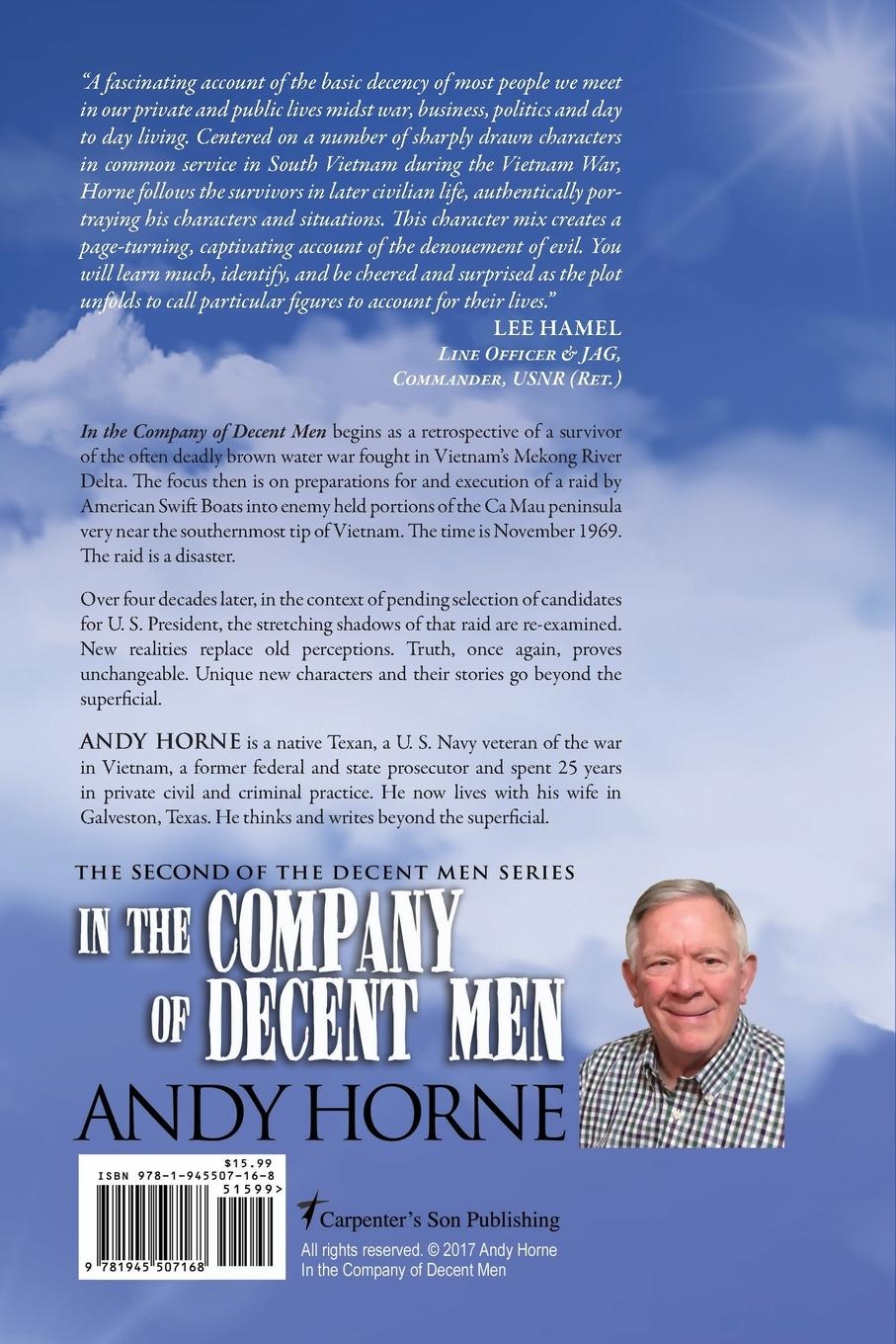 Rückseitencover In the Company of Decent Men