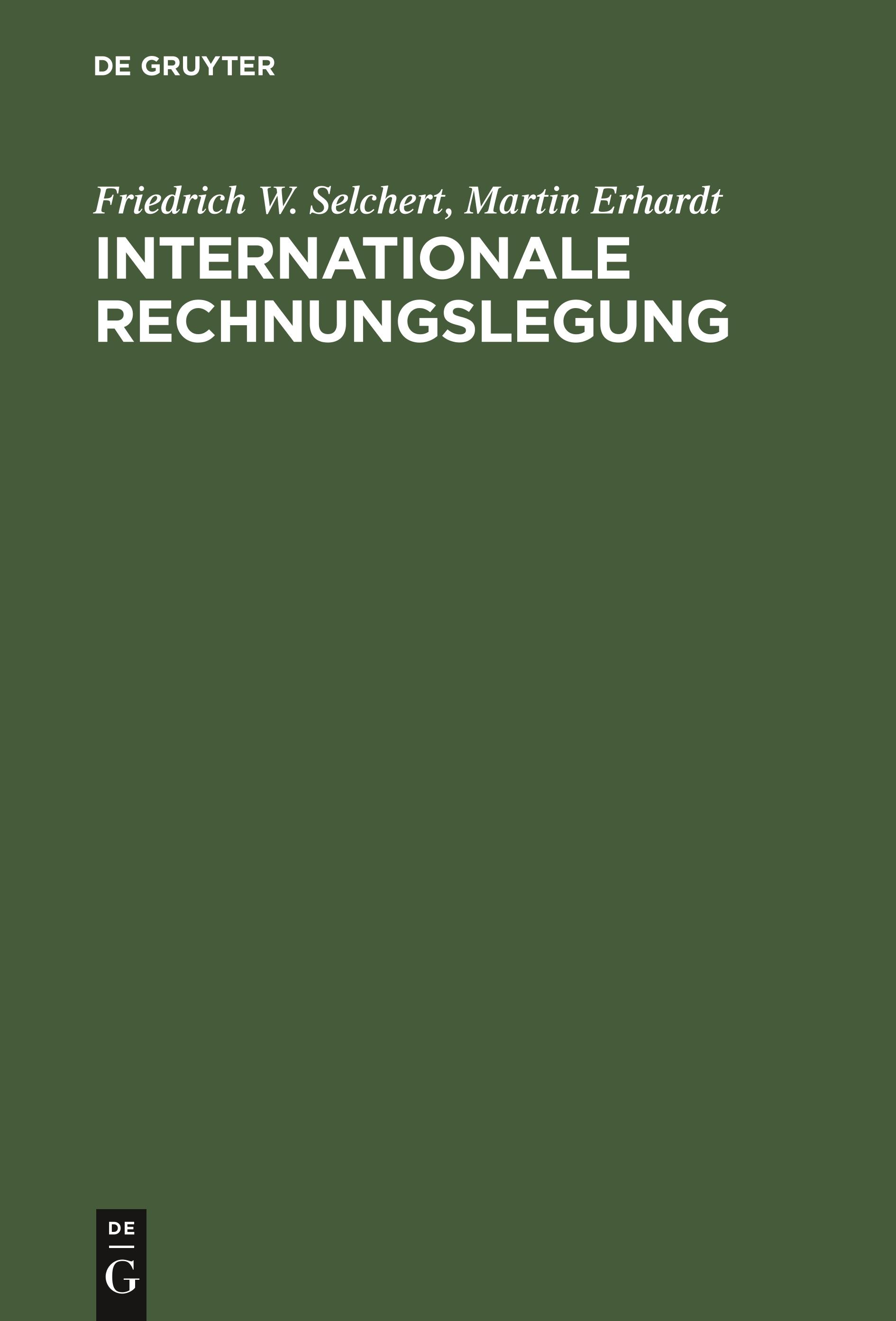 Vorderes Coverbild Internationale Rechnungslegung