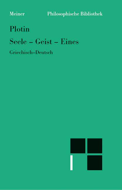 Vorderes Coverbild Seele. Geist. Eines