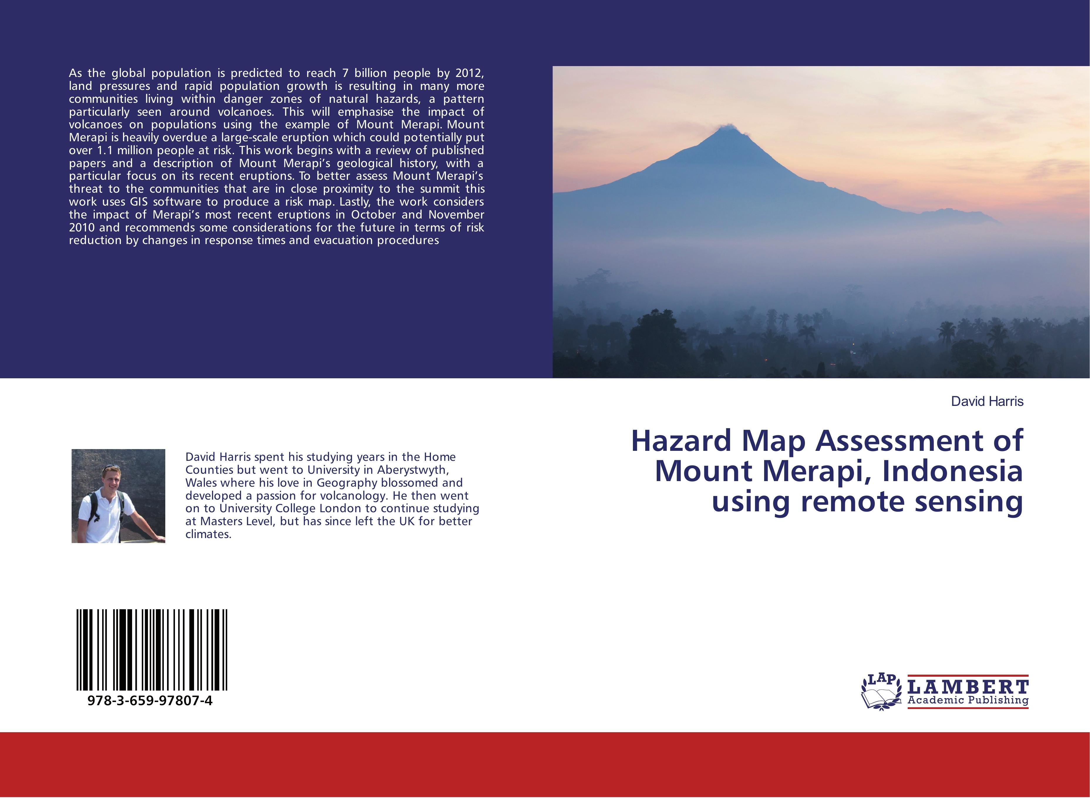 Vorderes Coverbild Hazard Map Assessment of Mount Merapi, Indonesia using remote sensing