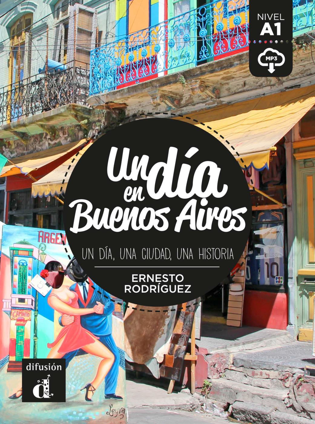 Vorderes Coverbild Un día en Buenos Aires. Buch + Audio online