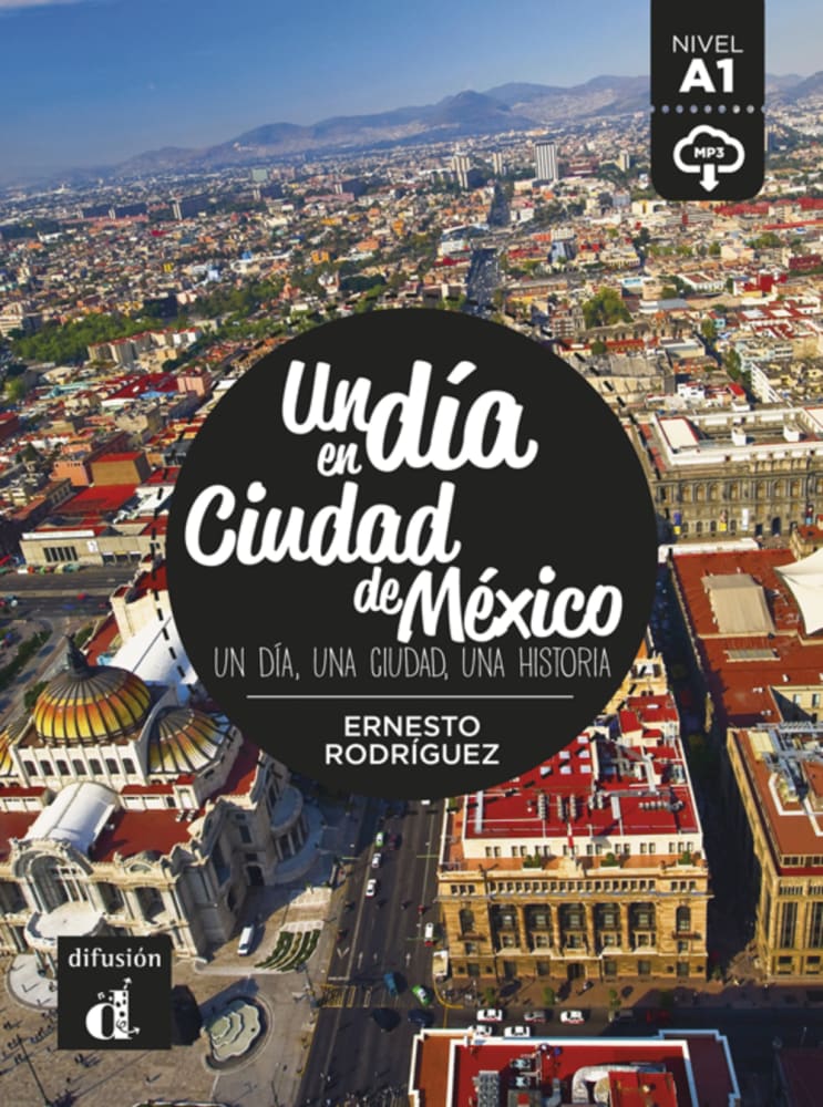 Vorderes Coverbild Un día en Ciudad de México. Buch + Audio online