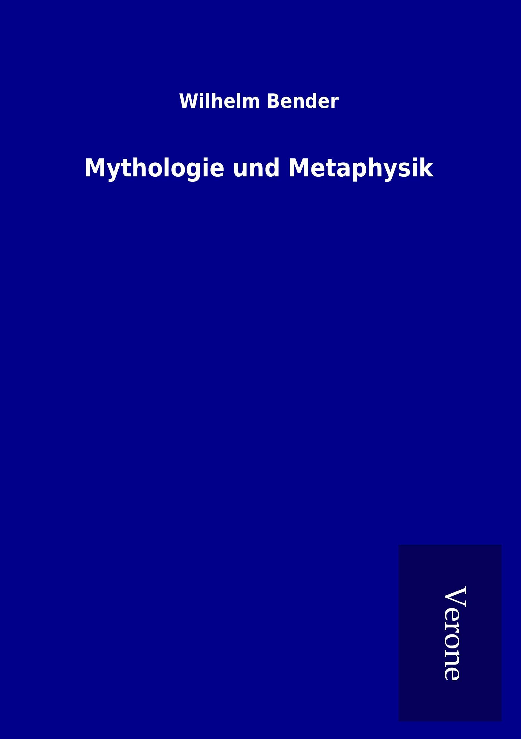 Vorderes Coverbild Mythologie und Metaphysik