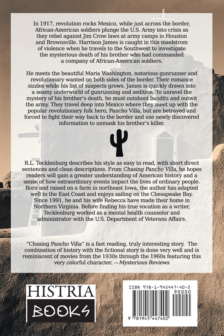 Rückseitencover Chasing Pancho Villa