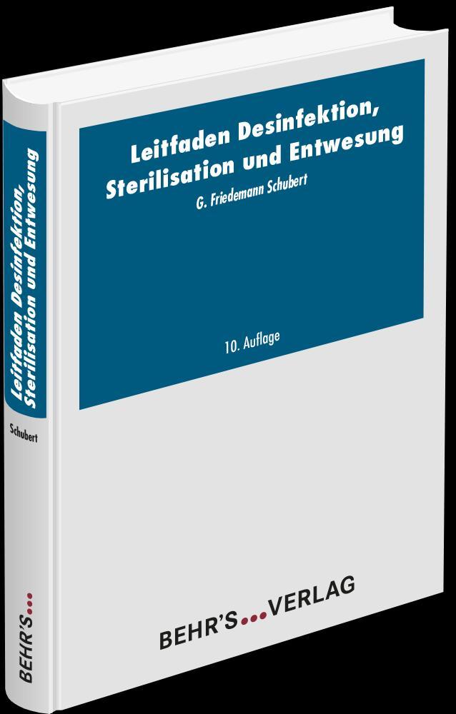 Vorderes Coverbild Leitfaden der Desinfektion, Sterilisation und Entwesung