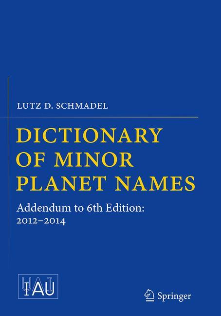 Vorderes Coverbild Dictionary of Minor Planet Names