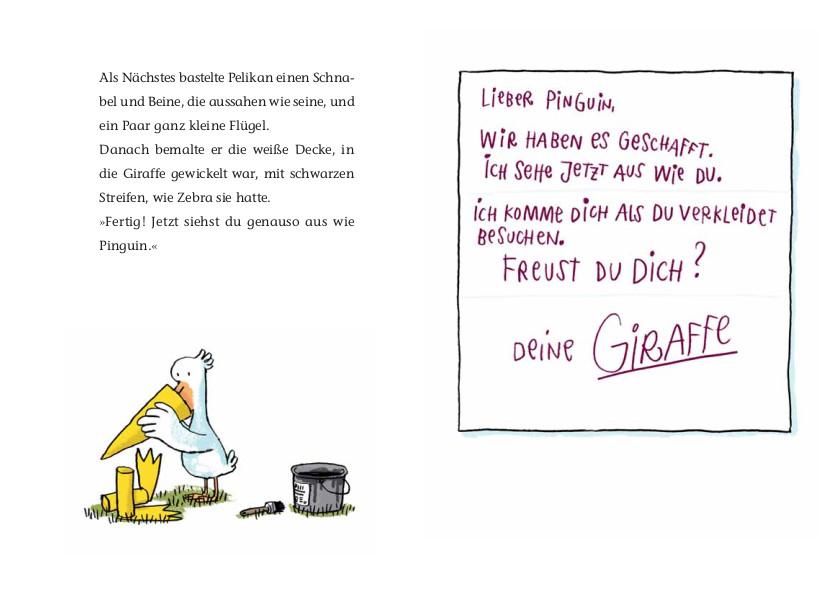 Beispielinhalt (Bild) Viele Grüße, Deine Giraffe!