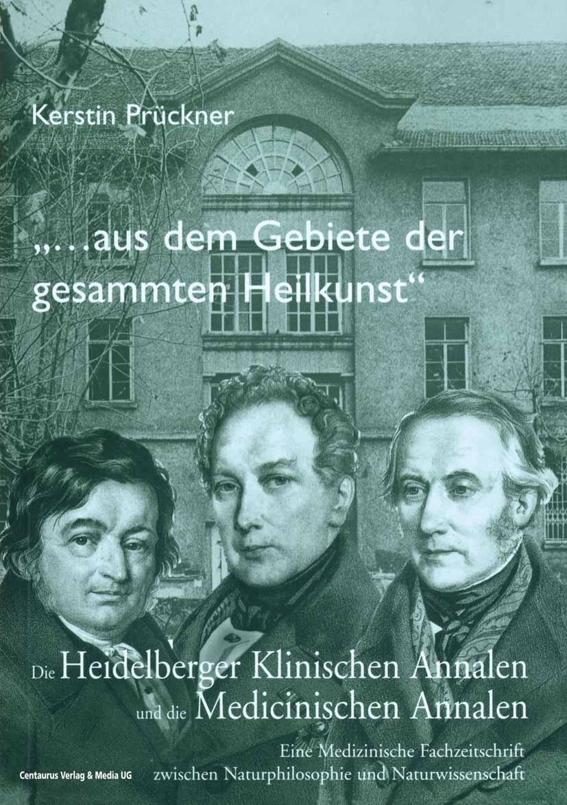 Vorderes Coverbild "Aus dem Gebiete der gesammten Heilkunst..."