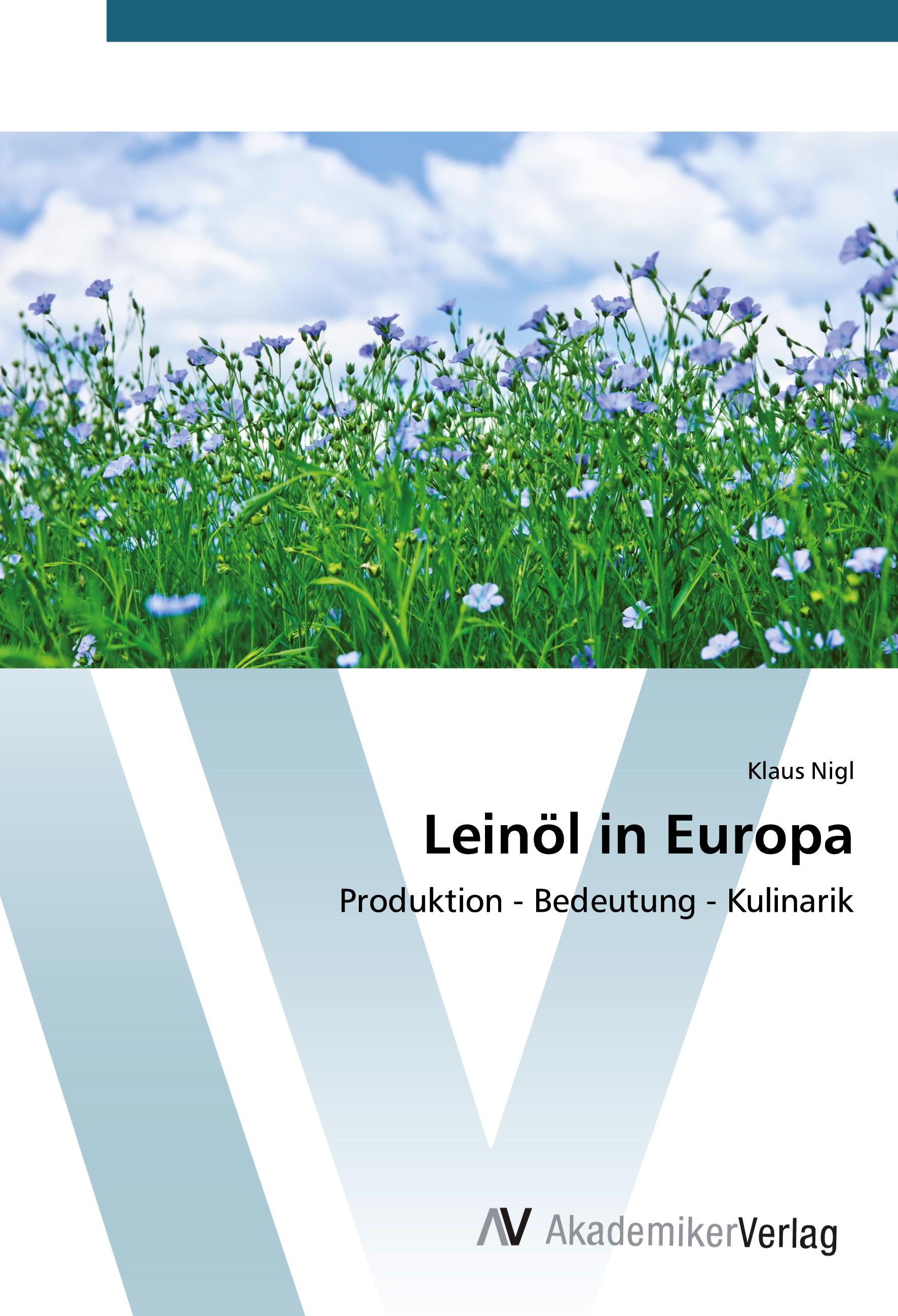 Vorderes Coverbild Leinöl in Europa