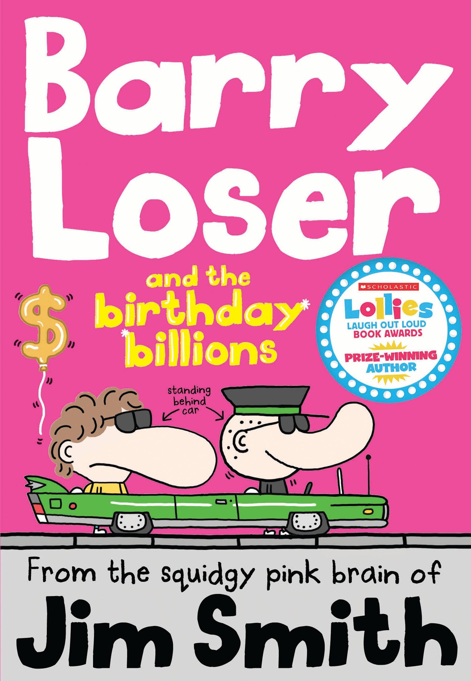 Vorderes Coverbild Barry Loser and the birthday billions