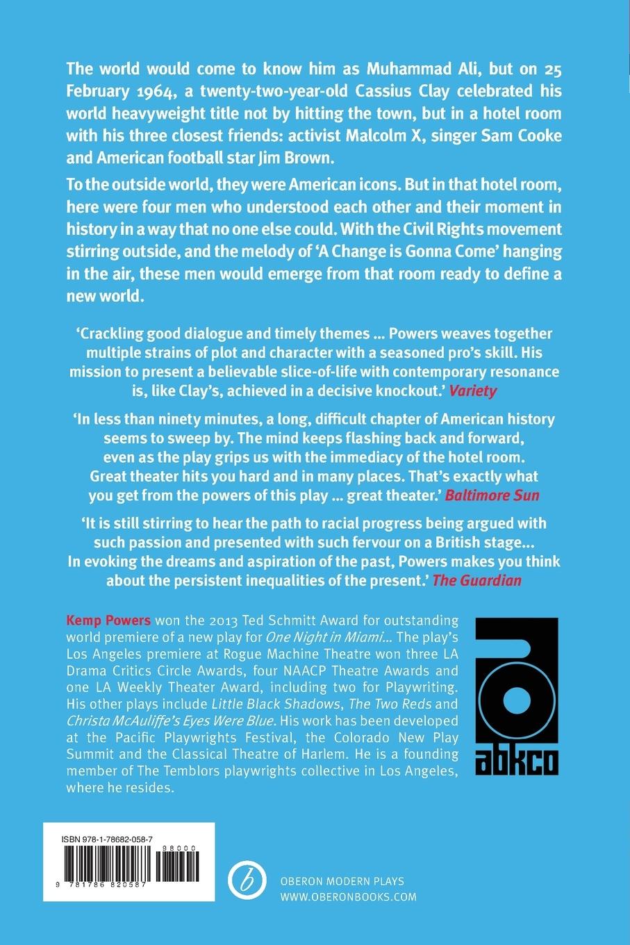 Rückseitencover One Night in Miami