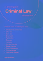Vorderes Coverbild A Guide To Criminal Law