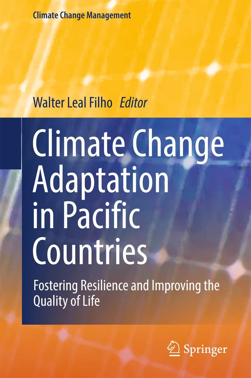 Vorderes Coverbild Climate Change Adaptation in Pacific Countries
