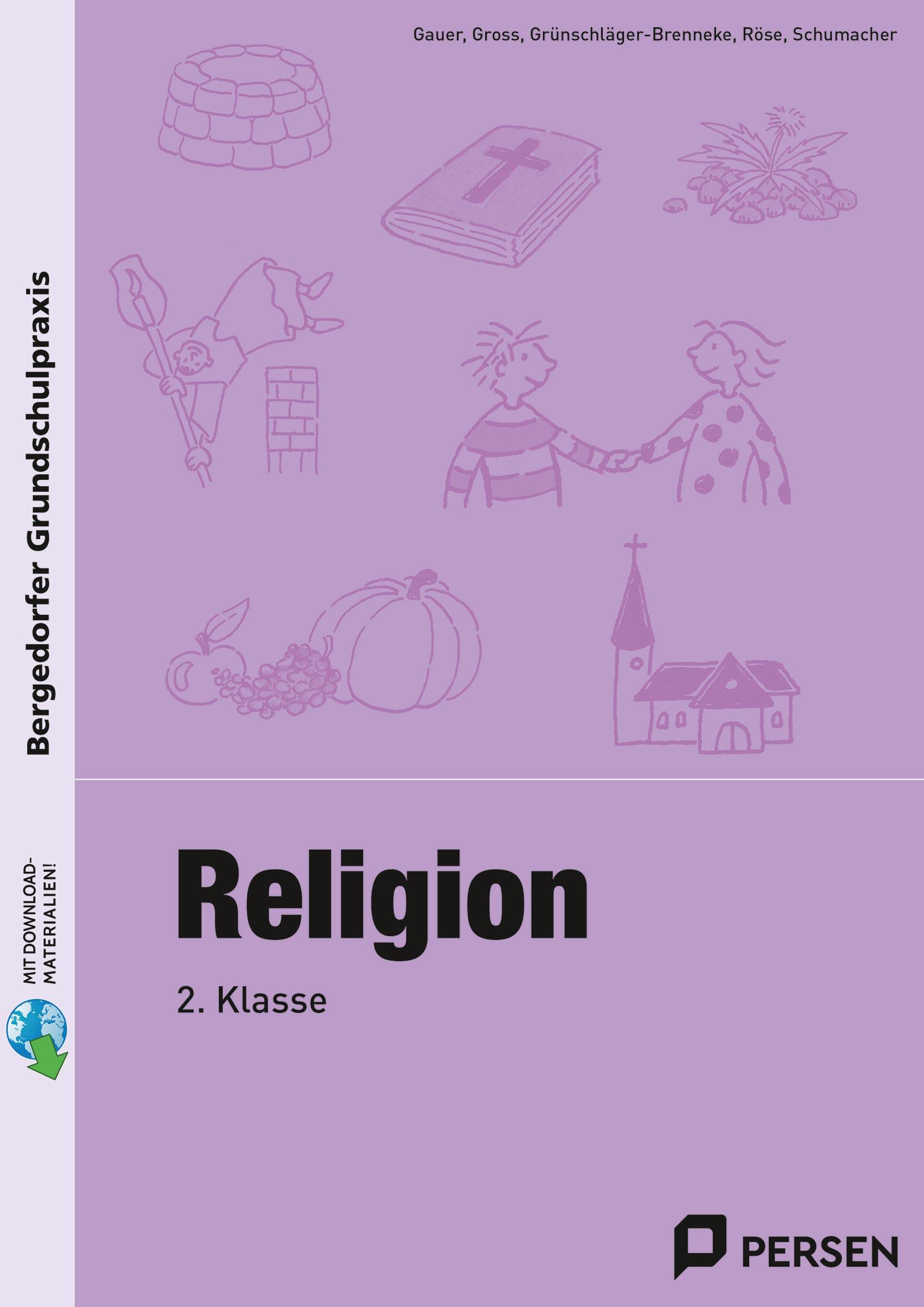 Vorderes Coverbild Religion - 2. Klasse