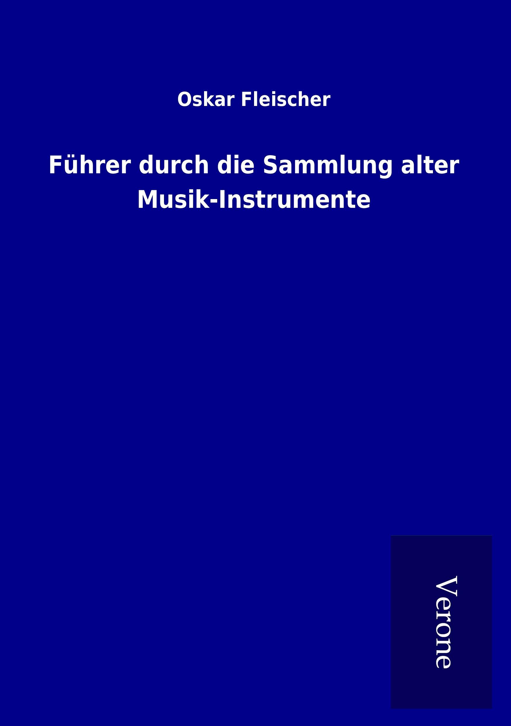 Vorderes Coverbild Führer durch die Sammlung alter Musik-Instrumente
