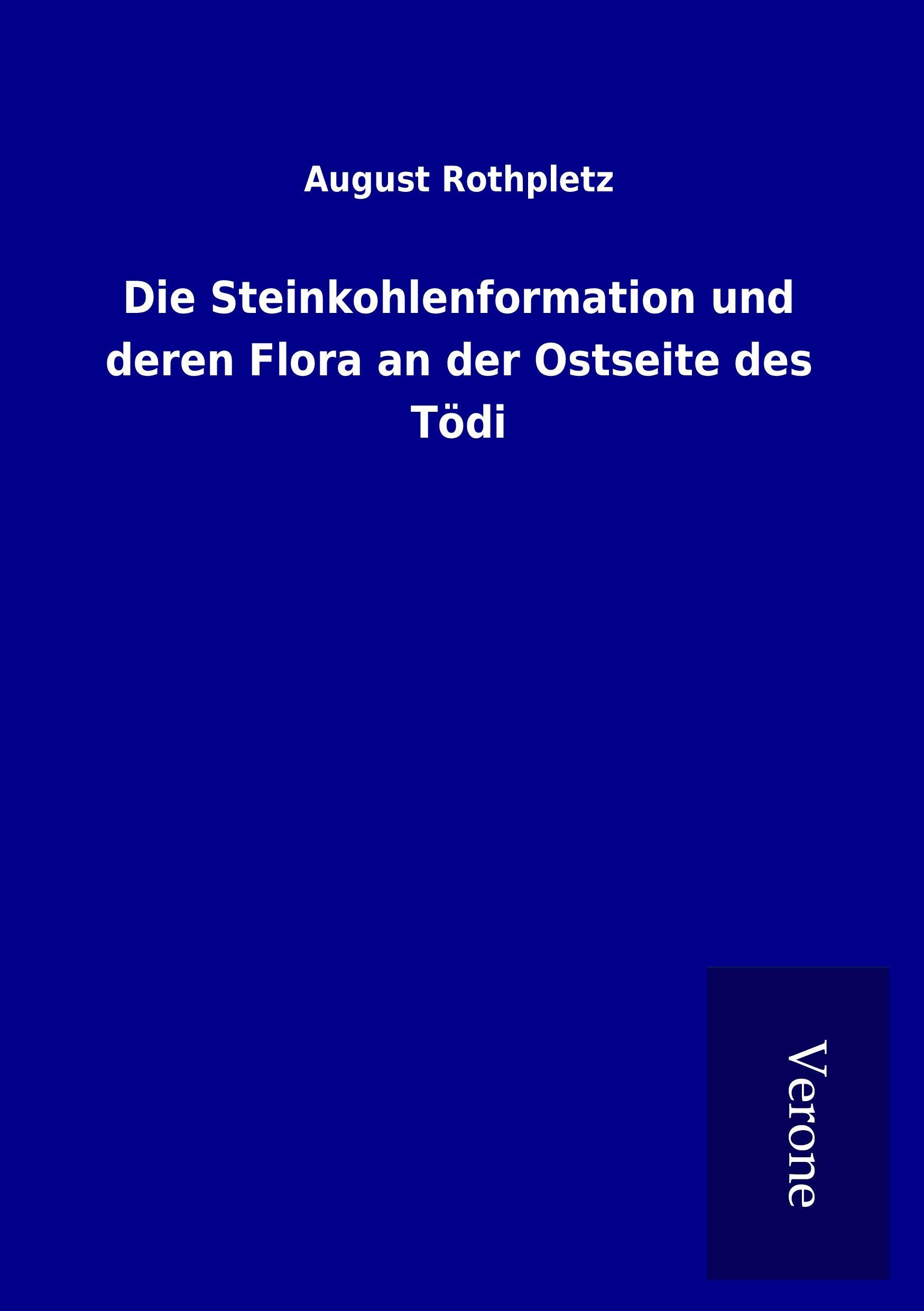 Vorderes Coverbild Die Steinkohlenformation und deren Flora an der Ostseite des Tödi