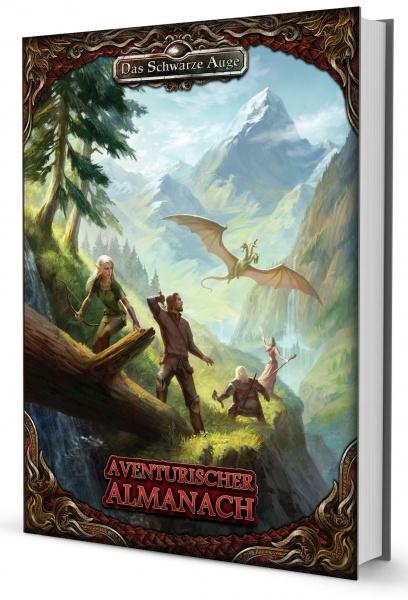 Vorderes Coverbild Aventurischer Almanach Taschenbuch