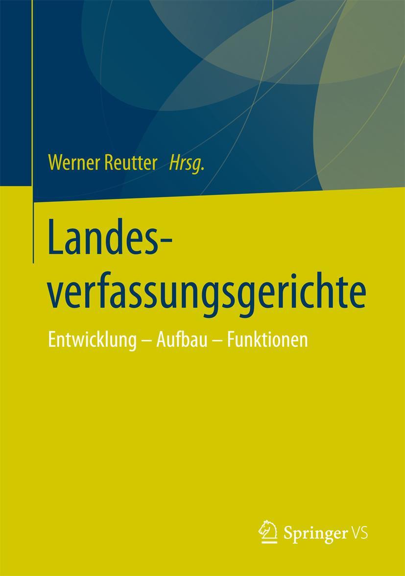 Vorderes Coverbild Landesverfassungsgerichte