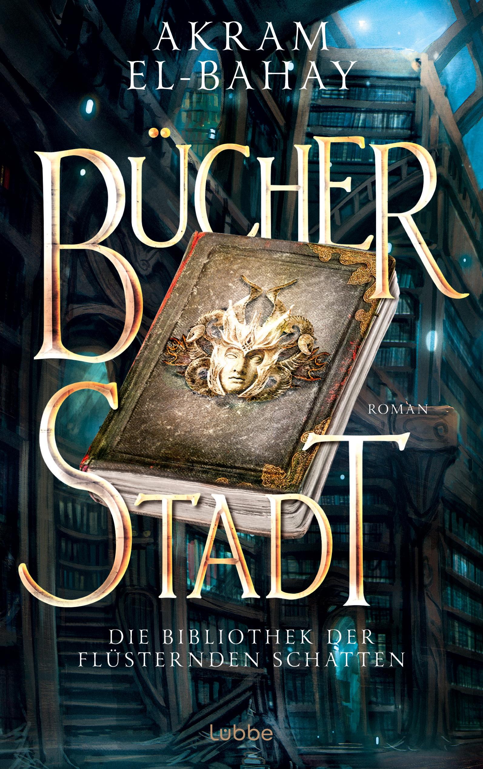 Vorderes Coverbild Die Bibliothek der flüsternden Schatten - Bücherstadt