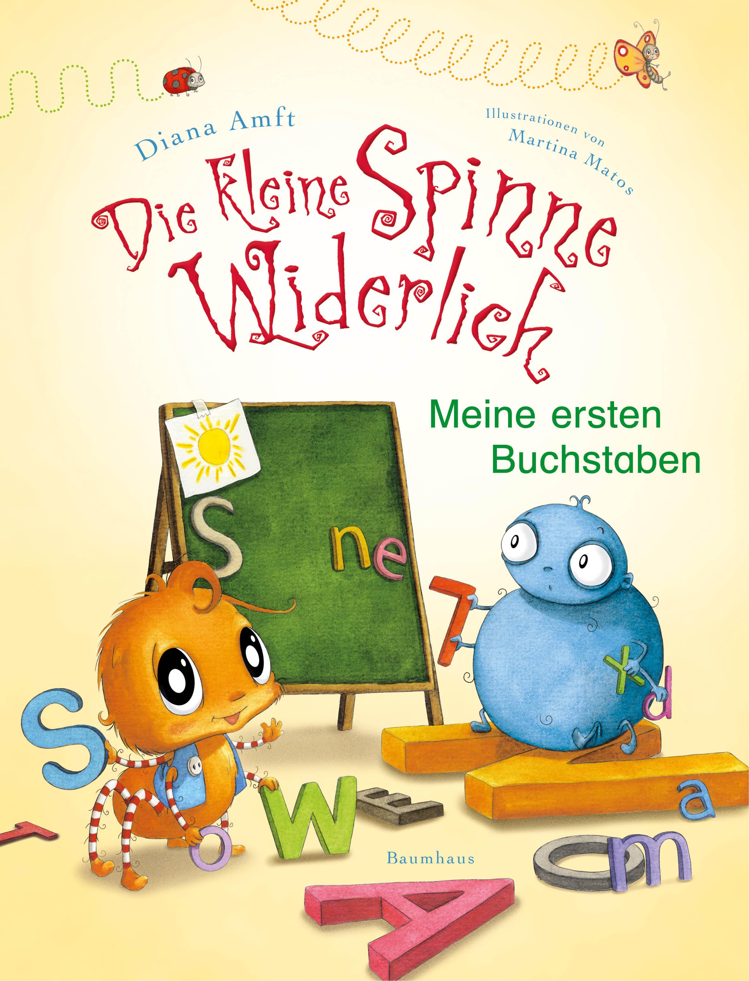 Vorderes Coverbild Die kleine Spinne Widerlich - Meine ersten Buchstaben