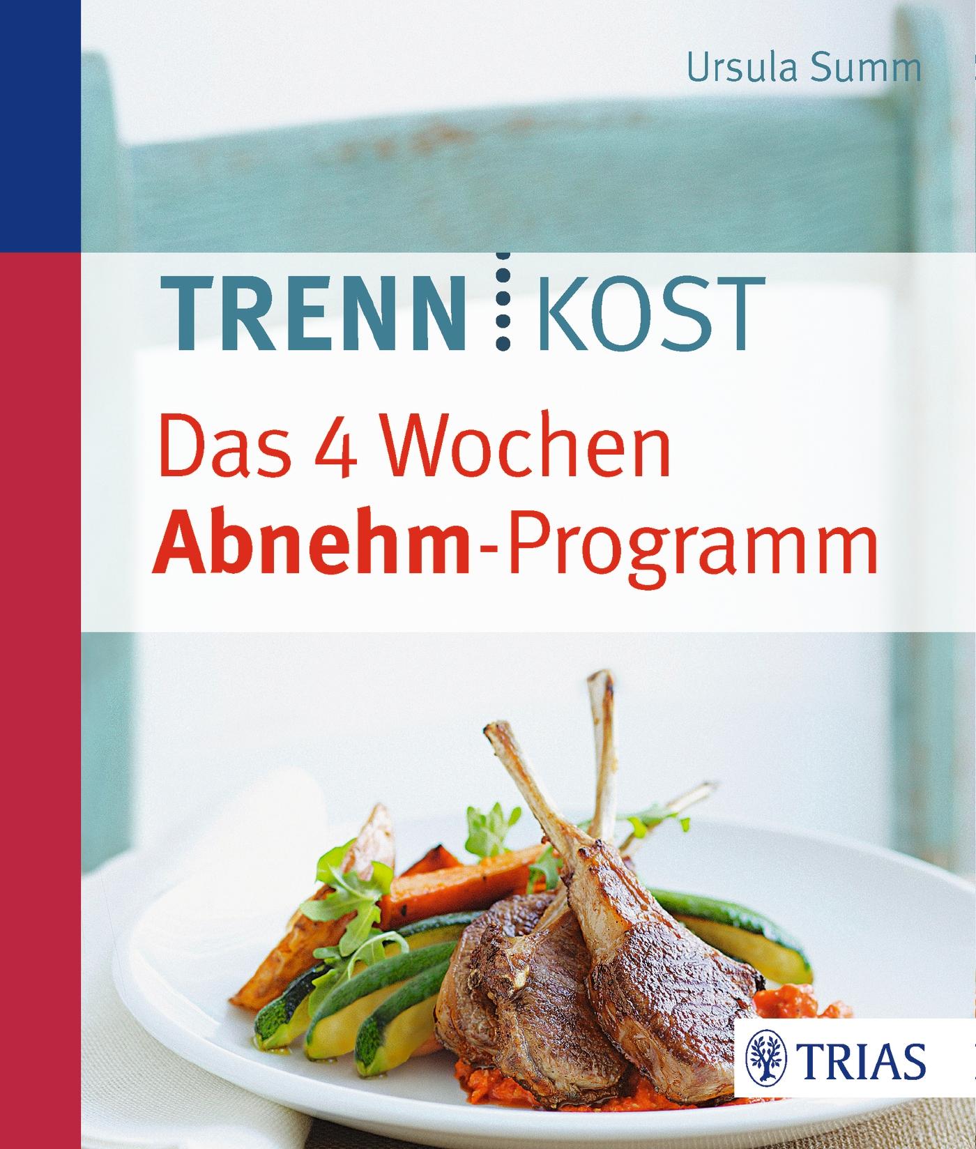 Vorderes Coverbild Trennkost - Das 4 Wochen Abnehm-Programm