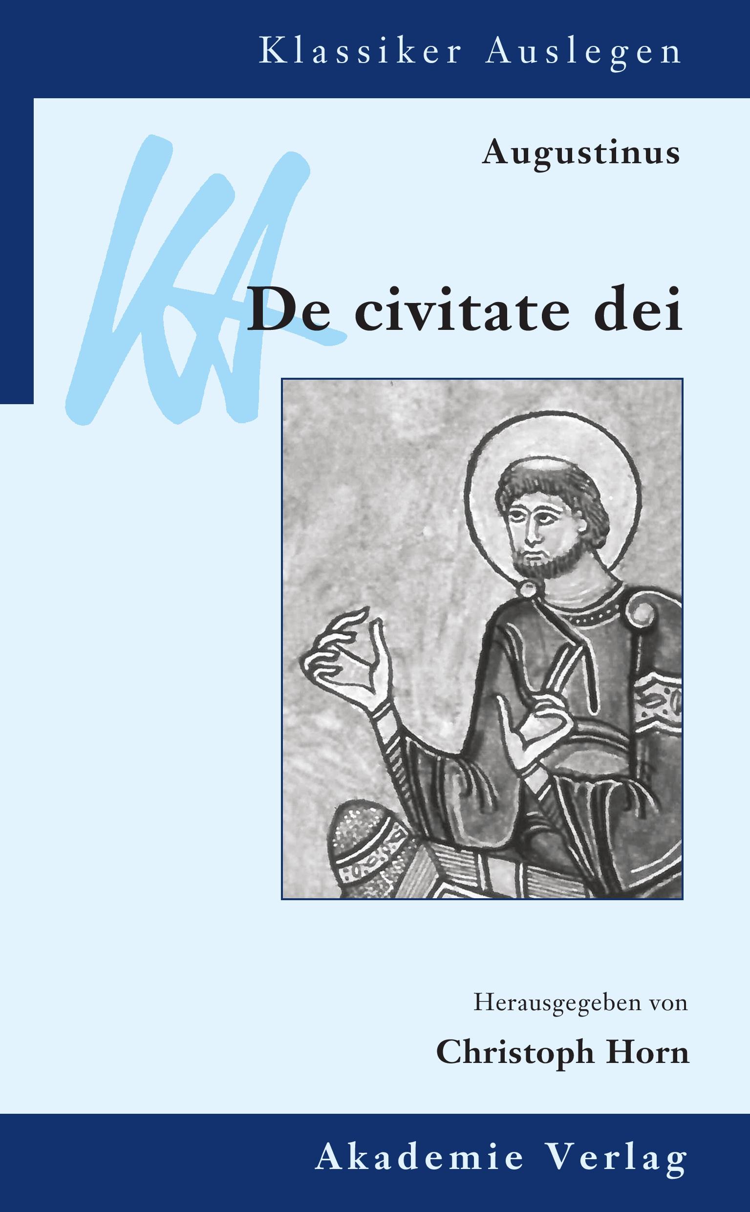 Vorderes Coverbild De civitate Dei