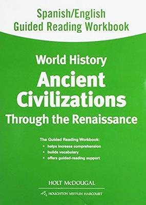 Vorderes Coverbild Spanish/English Guided Reading Workbook: Ancient Civilizations Through the Renaissance