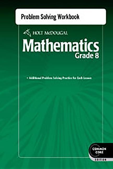 Vorderes Coverbild Problem Solving Workbook Grade 8