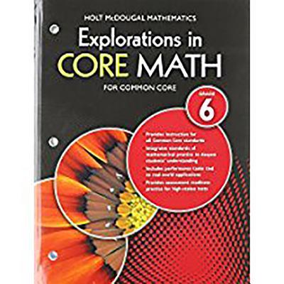 Vorderes Coverbild Common Core Student Edition Grade 6 2014