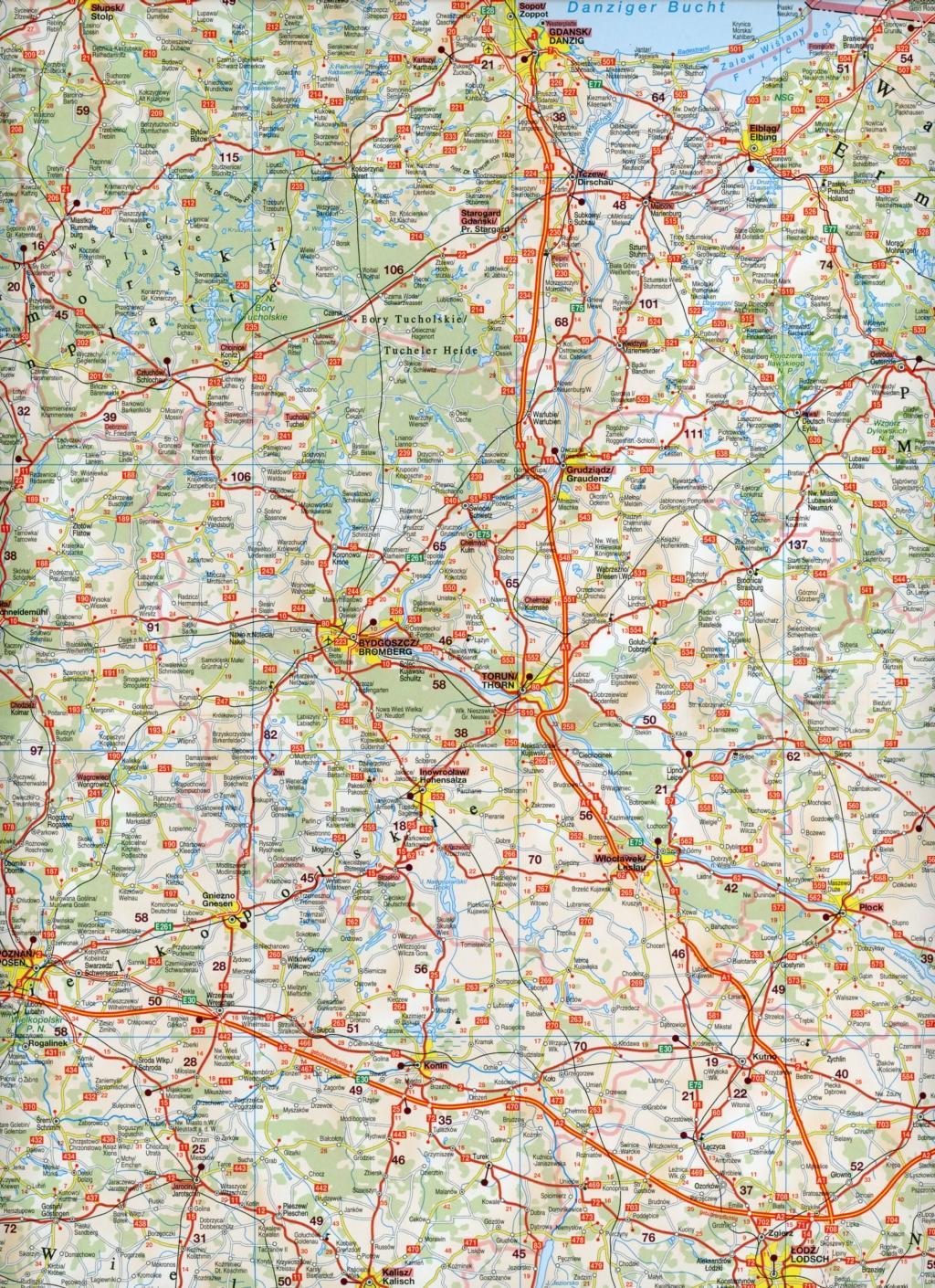 Beispielinhalt (Bild) Übersichtskarte Polen - PL 777