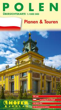 Vorderes Coverbild Übersichtskarte Polen - PL 777