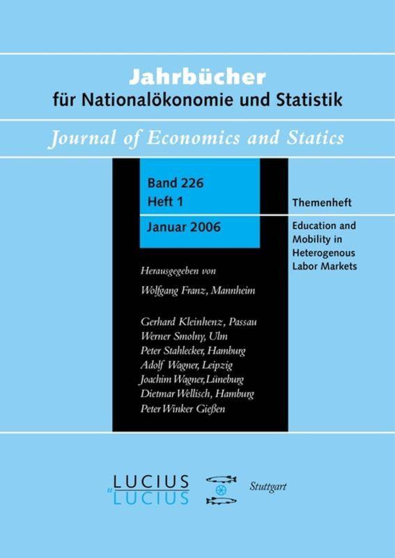 Vorderes Coverbild Education and Mobility in Heterogeneous Labor Markets