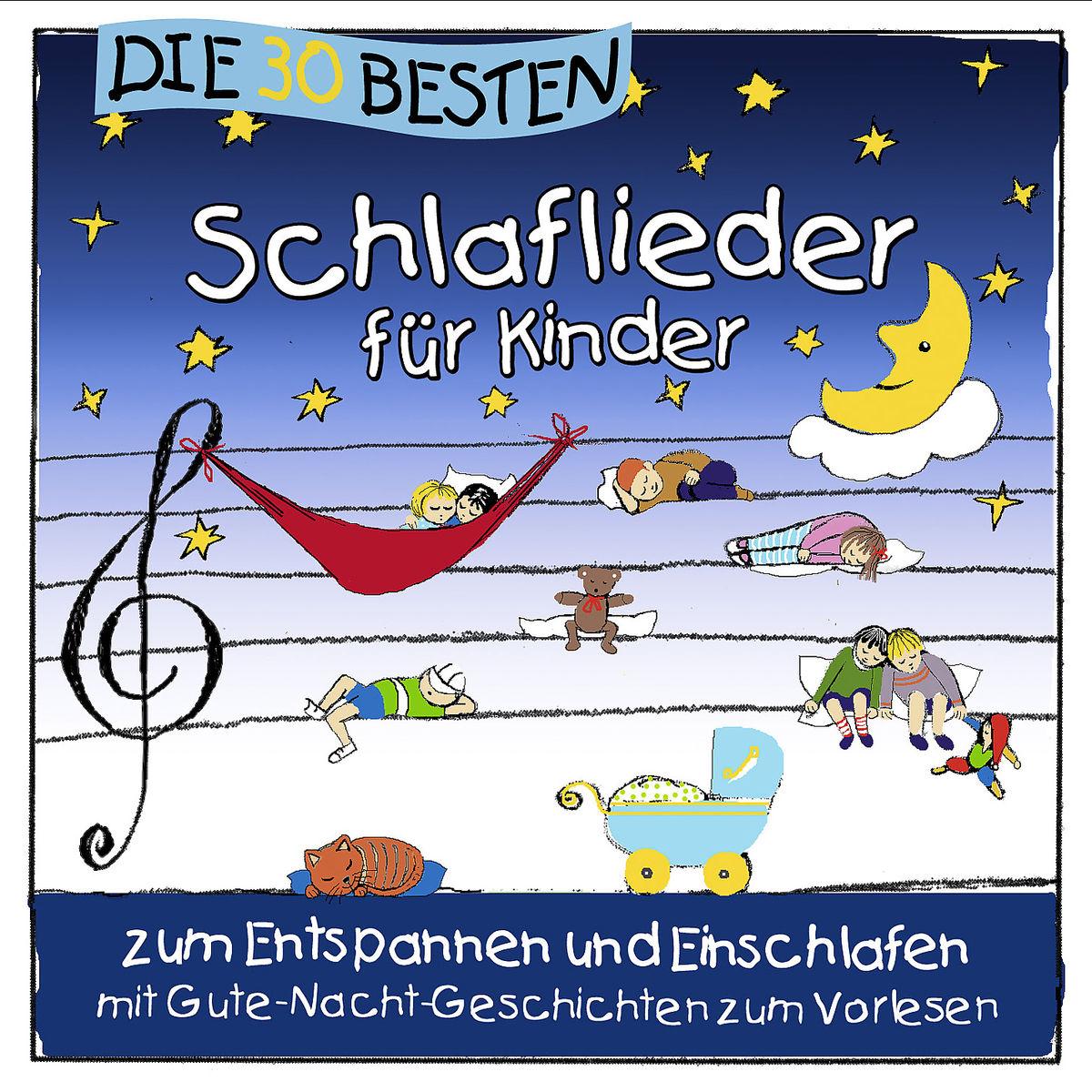 Vorderes Coverbild Die 30 besten neuen Schlaflieder für Kinder