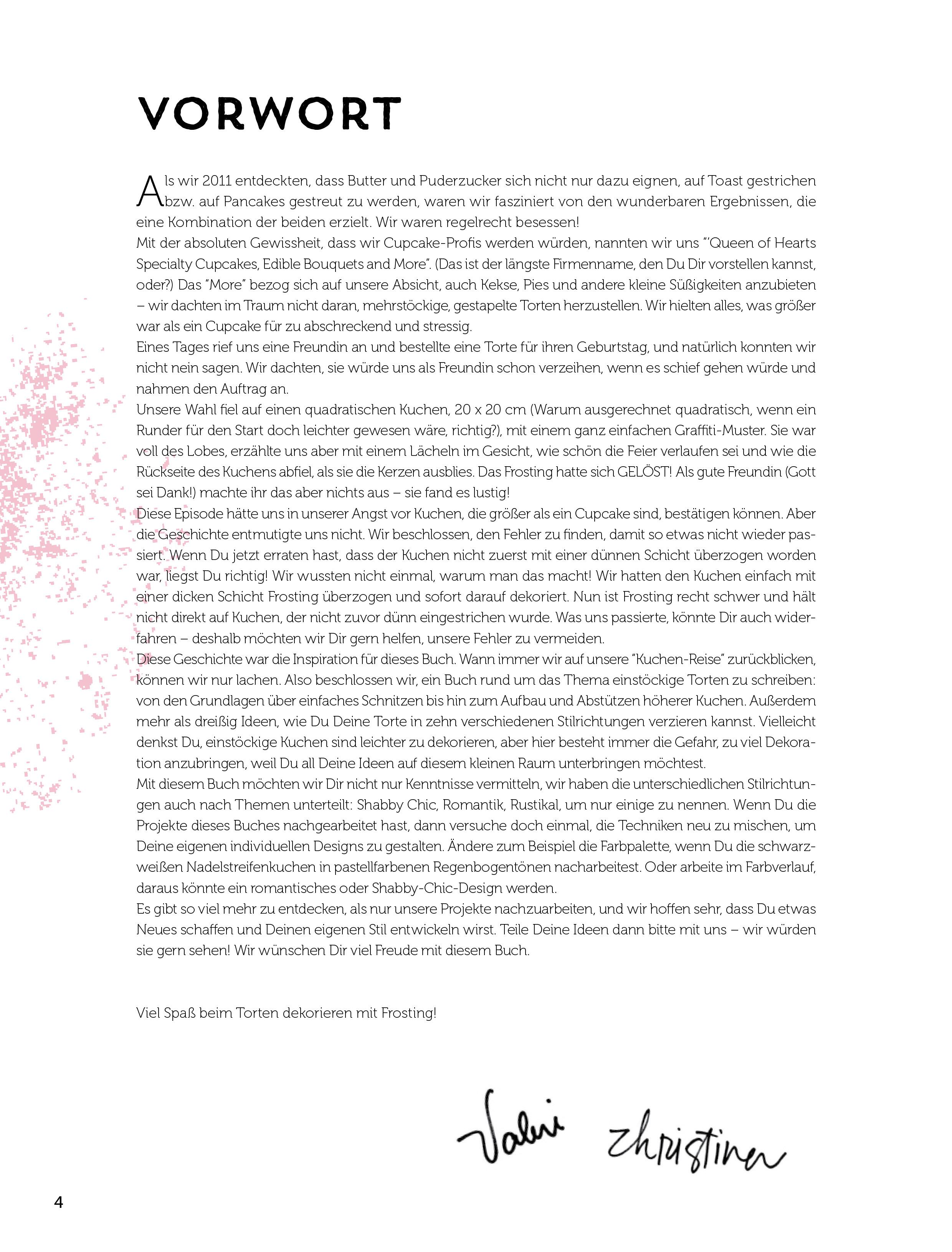 Beispielinhalt (Bild) Tortenwunder aus Frosting