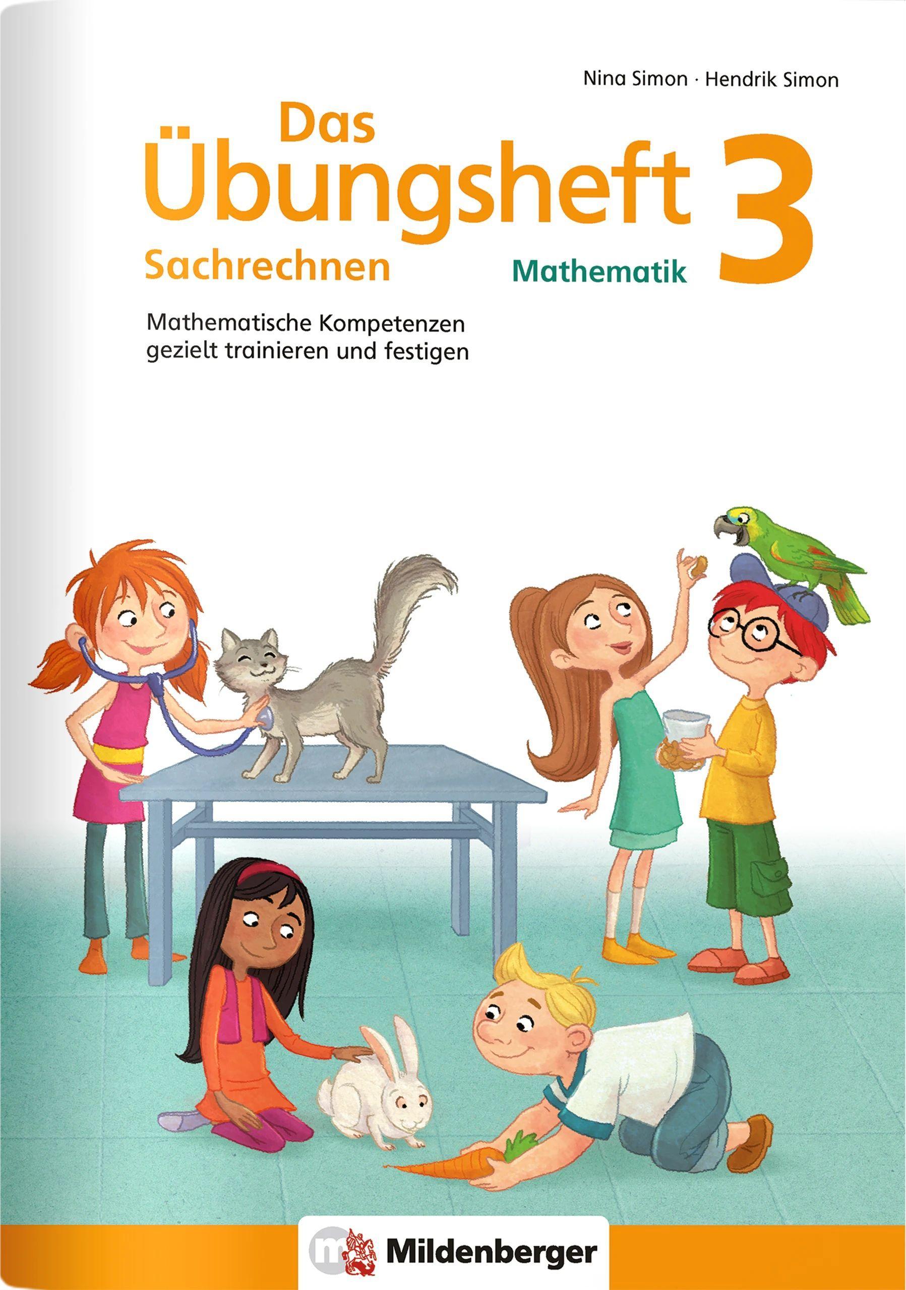 Vorderes Coverbild Das Übungsheft Sachrechnen Mathematik 3