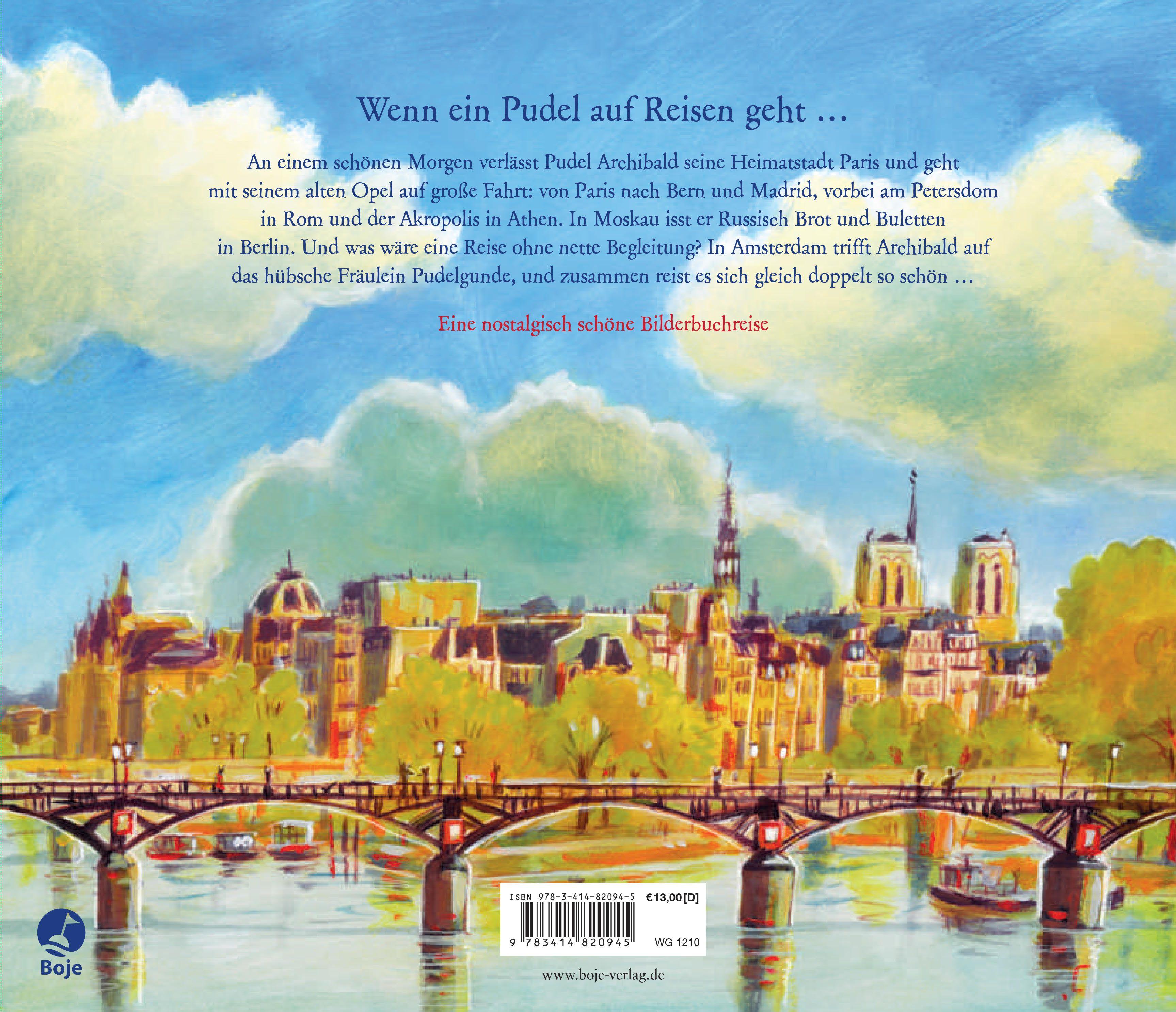 Beispielinhalt (Bild) Der Reisepudel Archibald
