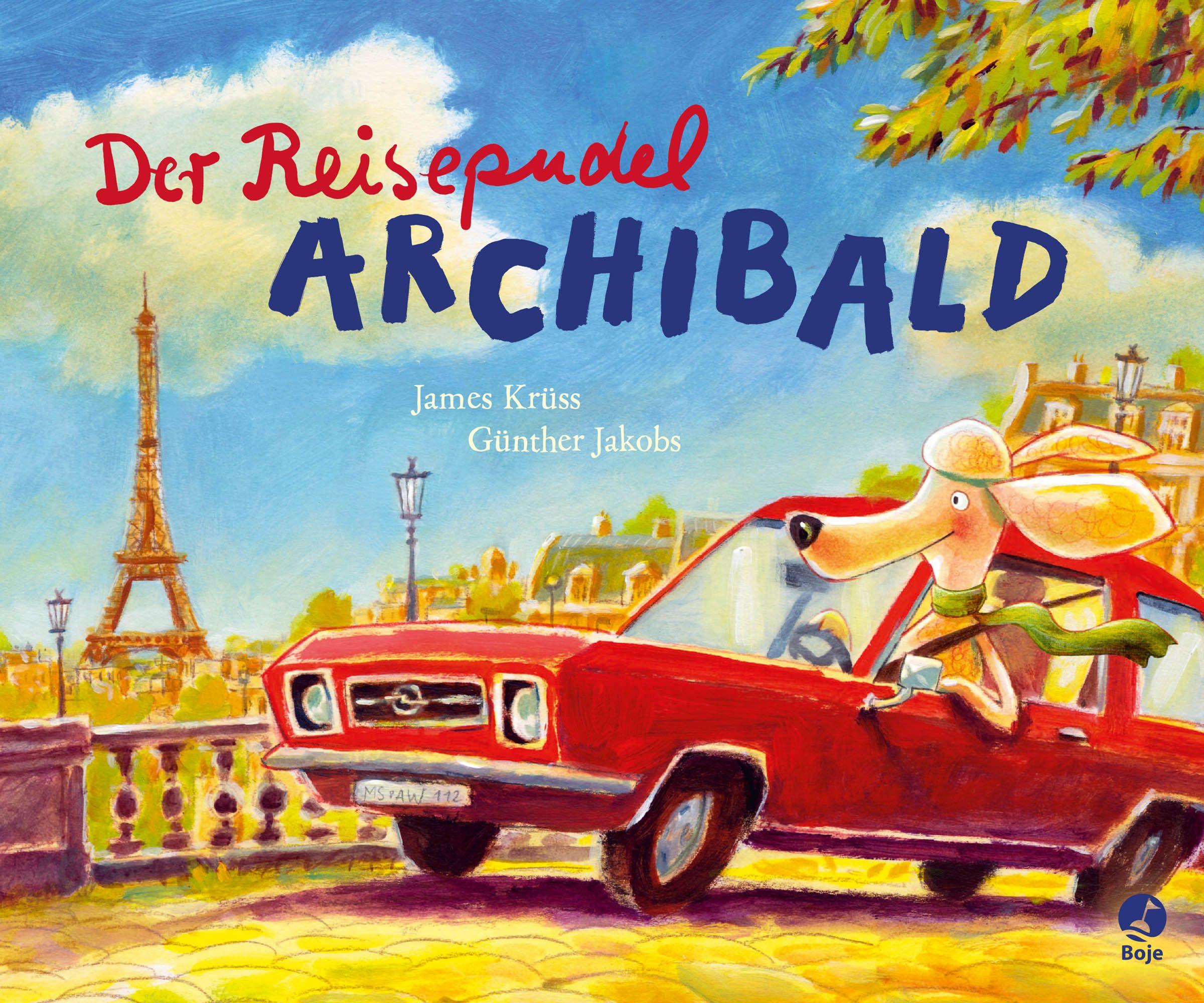 Vorderes Coverbild Der Reisepudel Archibald