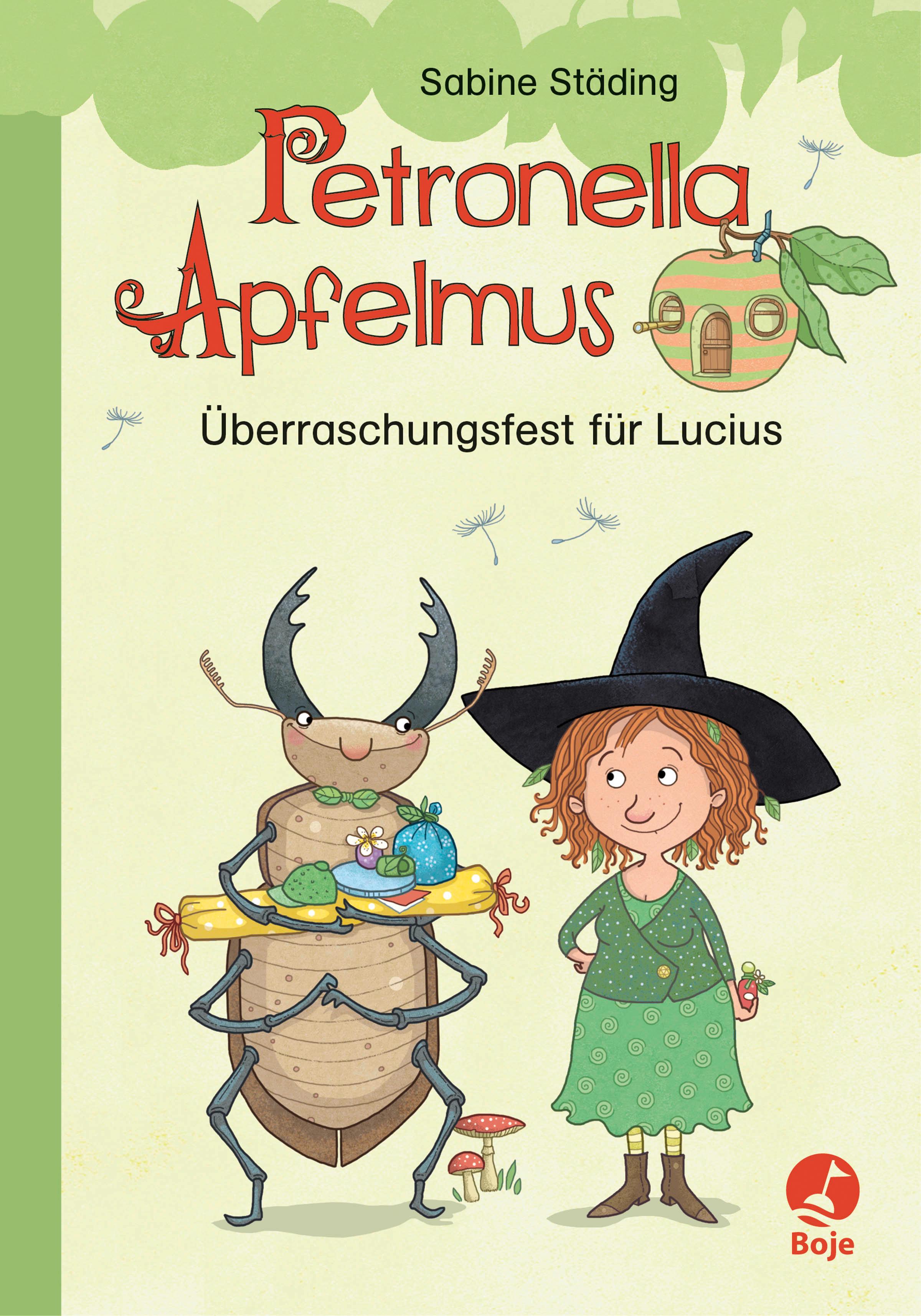 Vorderes Coverbild Petronella Apfelmus Erstleser 1 - Überraschungsfest für Lucius