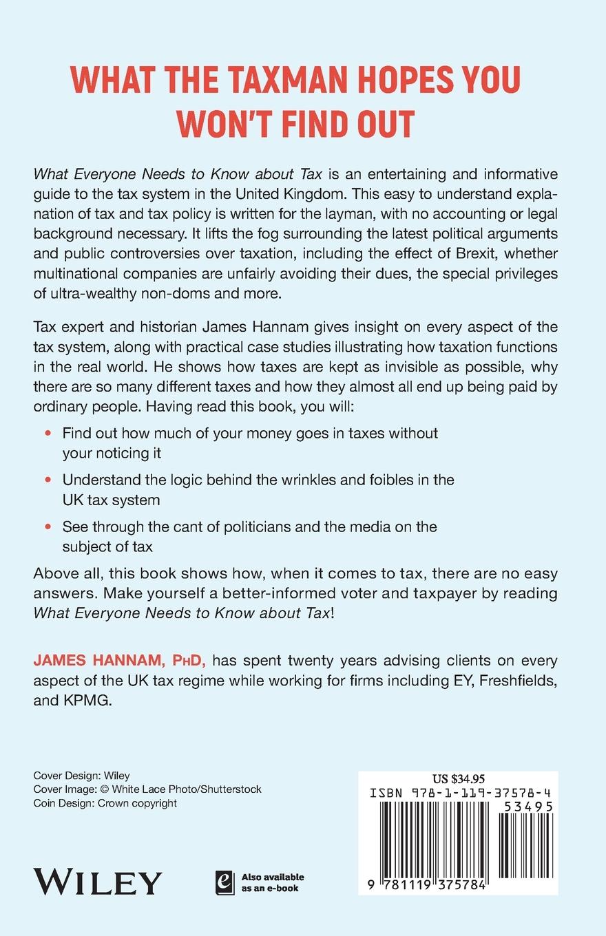 Rückseitencover What Everyone Needs to Know about Tax