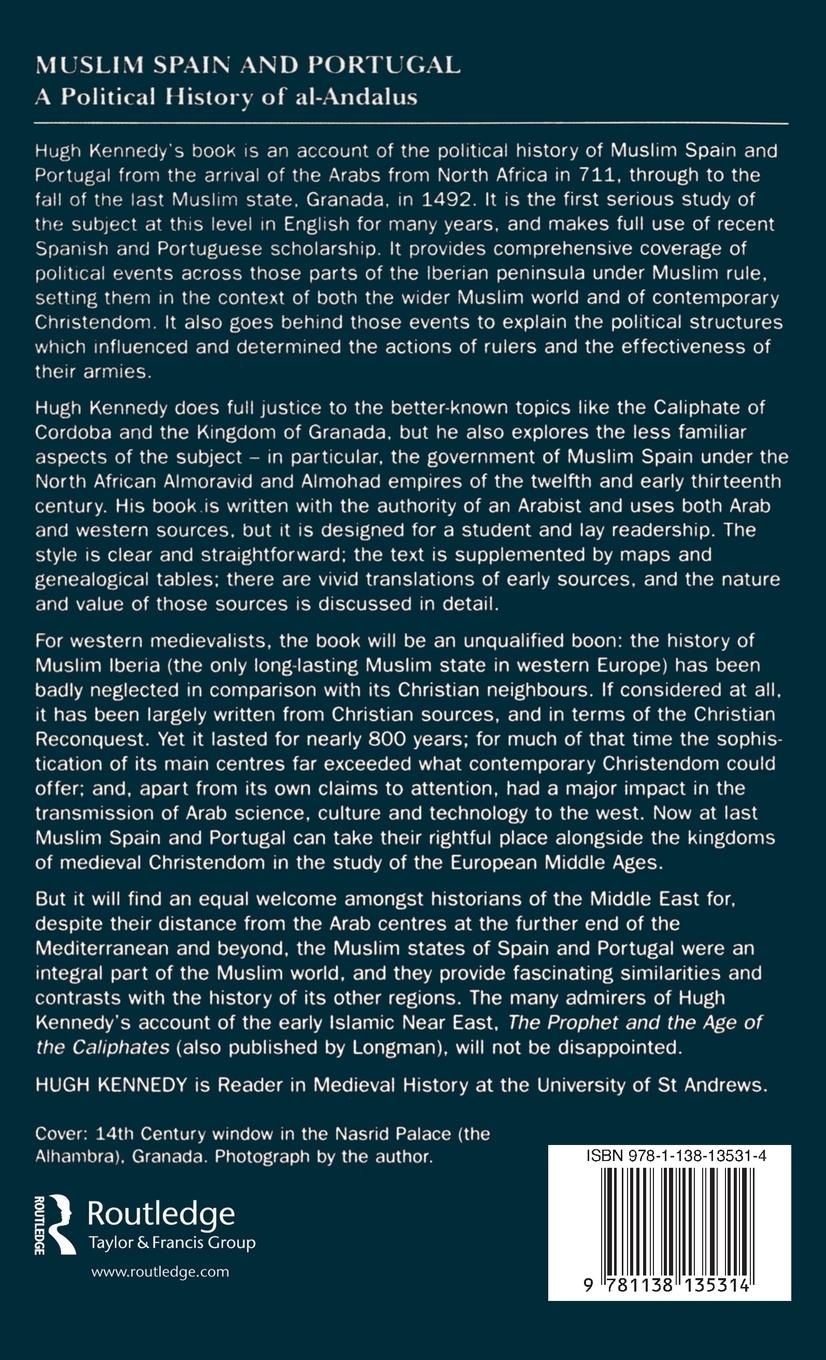 Rückseitencover Muslim Spain and Portugal